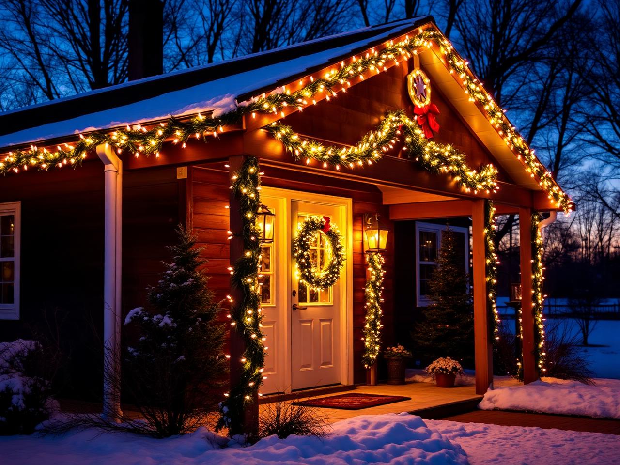 Christmas lights